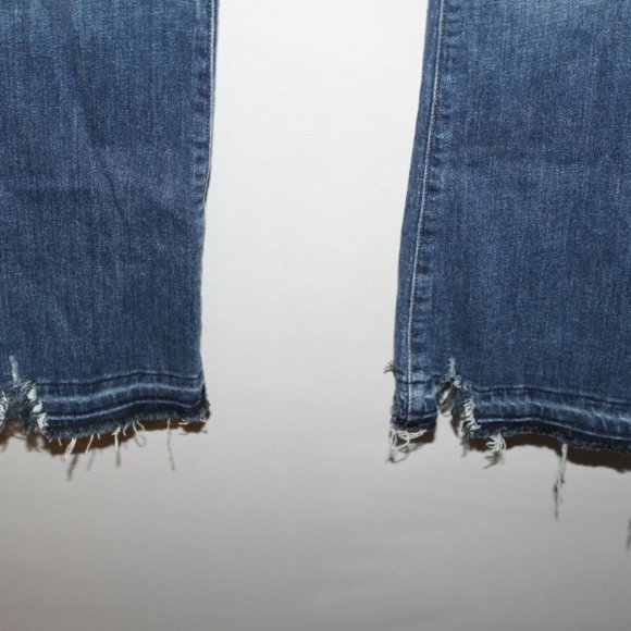 Frame Denim Le Crop Mini Boot Released Hem HW8329 - Picture 2 of 7